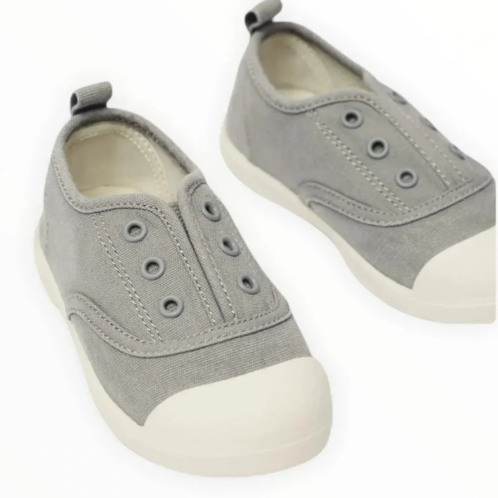 ZARA Kids | Gray | COTTON SNEAKERS
